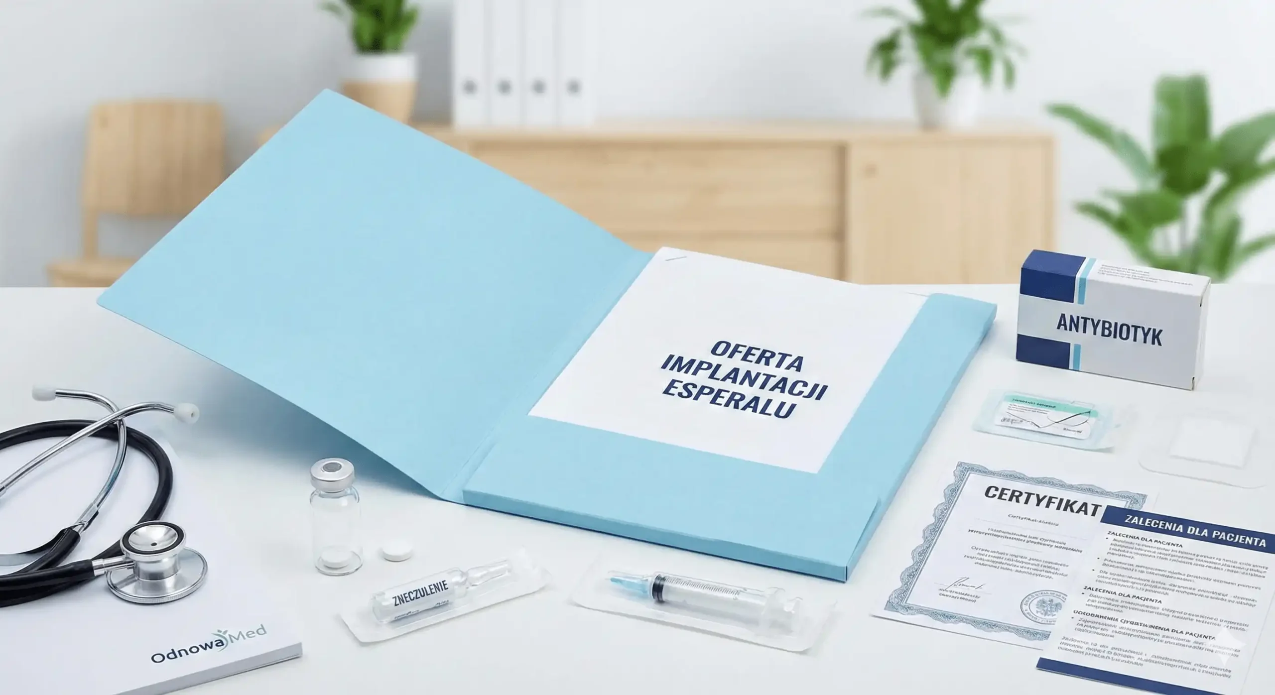 Teczka z ofertą implementacji esperalu